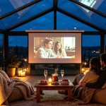 Glass Room Outdoor Movie Night: Cozy Cinema Under the Stars